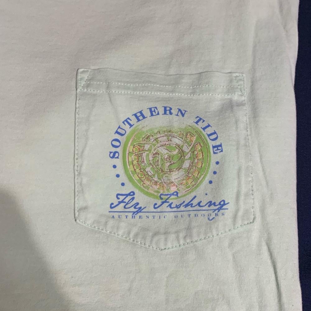 Southern Tide pocket T
